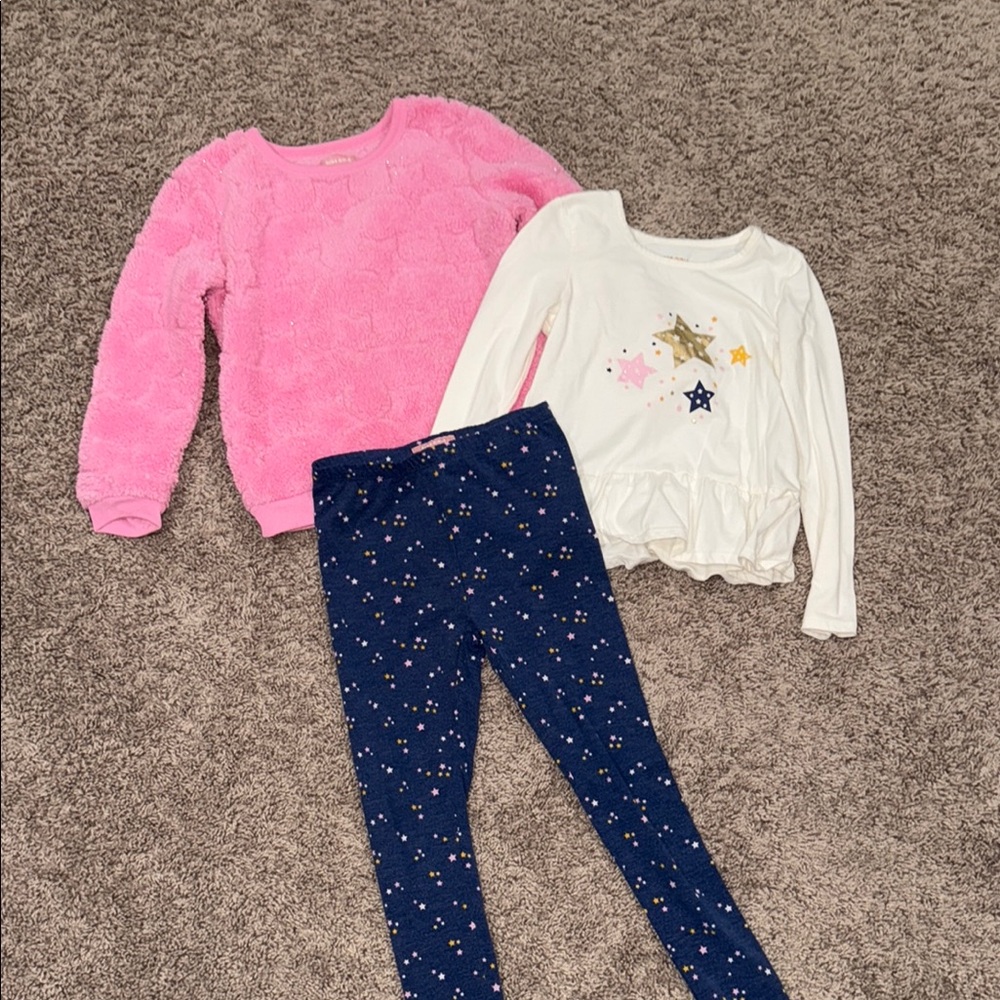 BCBGirls White Top with Star Designs